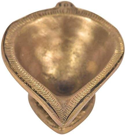 phareLamp Presents Brass Handmade Kuber Diya/Oil Lamp (Multicolor, Standard) #A112