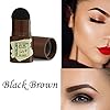 Eyebrow-Stamp-WaterproofBrow-Stamp-Shaping-Kit-Eyebrow-Definer-Professional-Eyebrow-Powder-Stamp-Eyebrow-Stamp-Women-Makeup-Tools-With-10-Reusable-Eyebrow-Stencils-Brown-Black Eyebrow Stamp Waterproof,Brow Stamp Shaping Kit Eyebrow Definer, Professional Eyebrow Powder Stamp, Eyebrow Stamp Women Makeup Tools with 10 Reusable Eyebrow Stencils (Brown-Black)