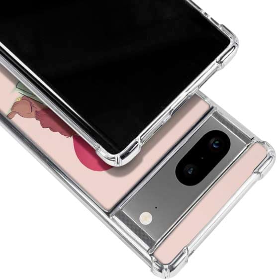 Skinit Clear Phone Case Compatible with Google Pixel 7a - Officially Licensed Disney Lady & The Tramp Spaghetti Dinner Design