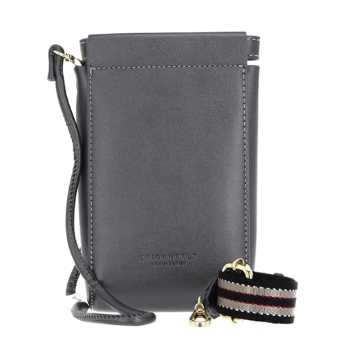Sac pour téléphone portable Lyngby Seidenfelt Manufaktur gris foncé