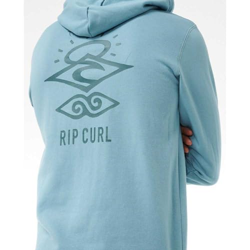 Rip Curl Search Icon Pullover Hoodie Dusty Blue 2XL4