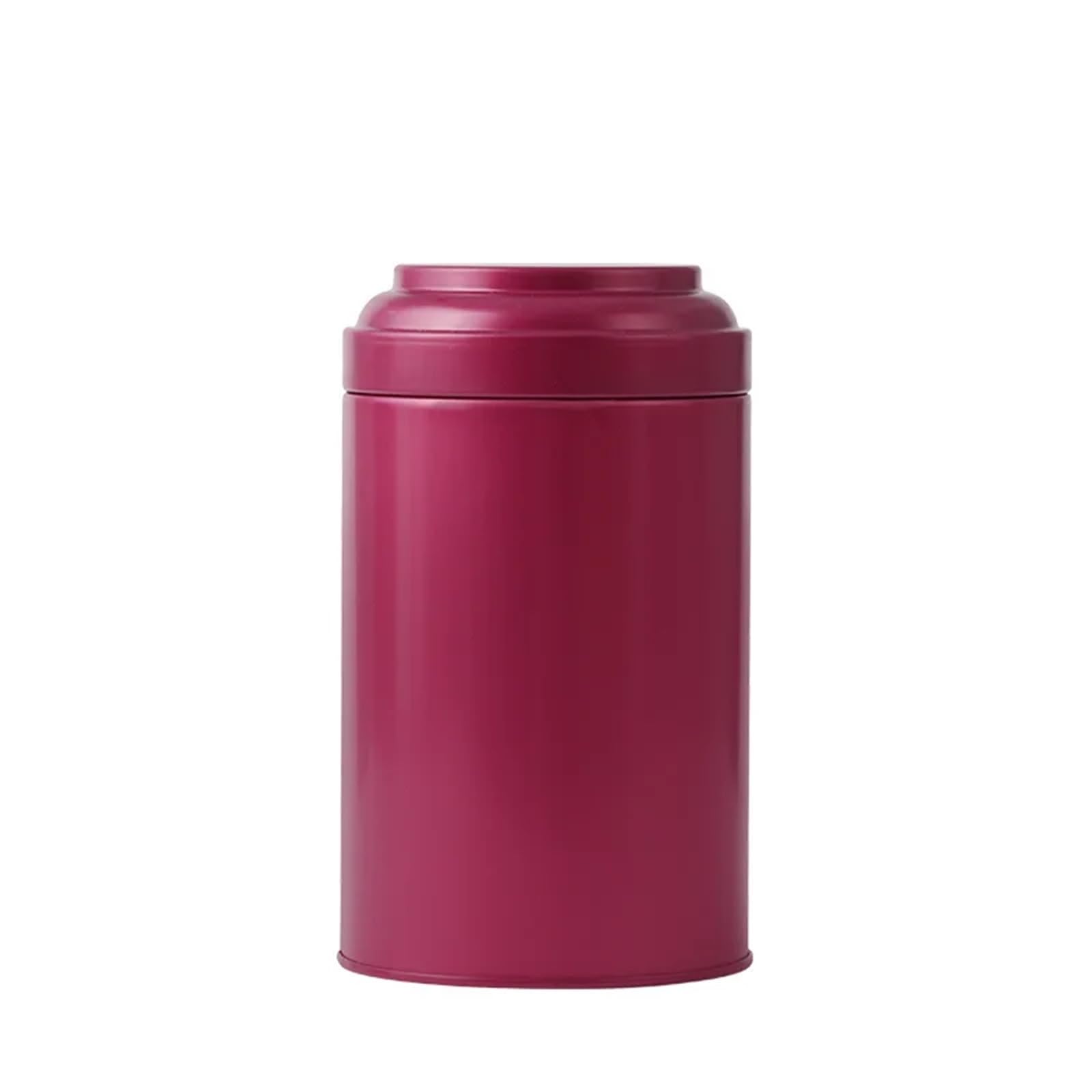 UBOHUZ 2pcs Tea Box Tinplate Canister Kitchen Loose Leaf Storage Containers Candy Jar Tin Can for Tea, Coffee(Red)