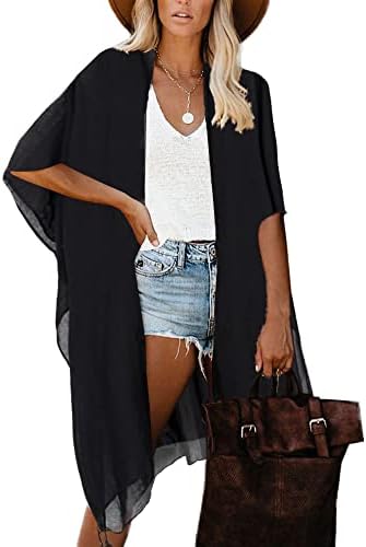 Moss Rose Women Summer Bikini Kimono Bathing Suit Cover Ups for S...
