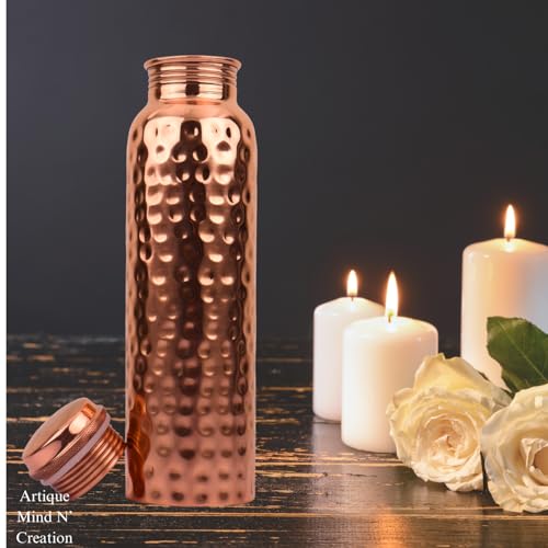 Artique Mind N' Creation AMNC_CB_H02 Copper Water Bottle - 34Oz thumb #6