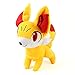 Peluche Fennekin De Pie, Felpa Suave De La Serie De Juegos De Anime, Muñecos De Peluche De Animales, Gran Regalo De Cumpleaños para Niños, 34 Cm