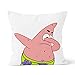 Funda de cojín con dibujo animado, diseño de Bob Esponja Home Dormitorio, cojín decorativo, tamaño 40 x 40 cm