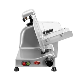 RGV affettatrice Lusso 25 GS Silver, Made in Italy, Lama Ø 250 mm, 140 W, Alluminio, Argento