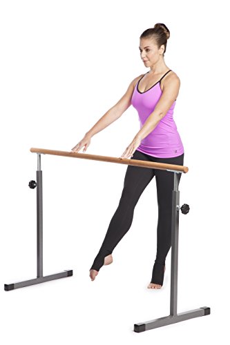 image for GoFit Portable, Adjustable, Ballet Bar Set GoBarre Set Includes Resist