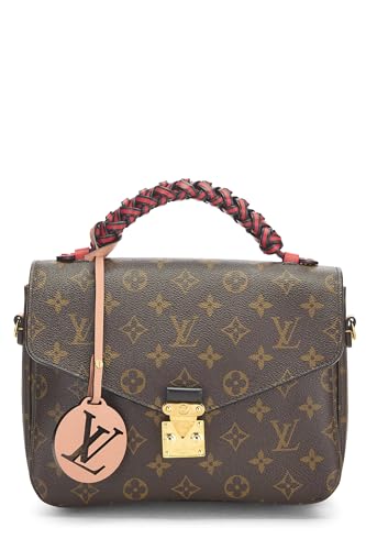 Louis Vuitton, Pre-Loved Monogram Canvas Pochette Metis, Red