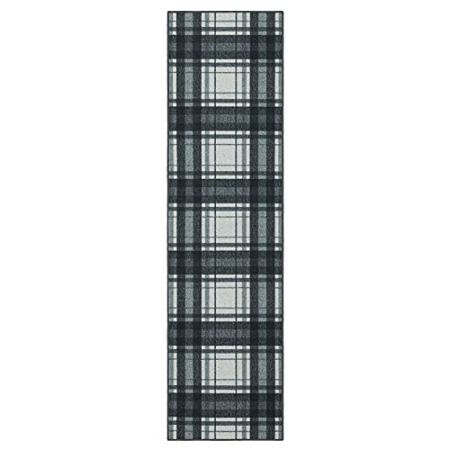 Black Plaid Rugs