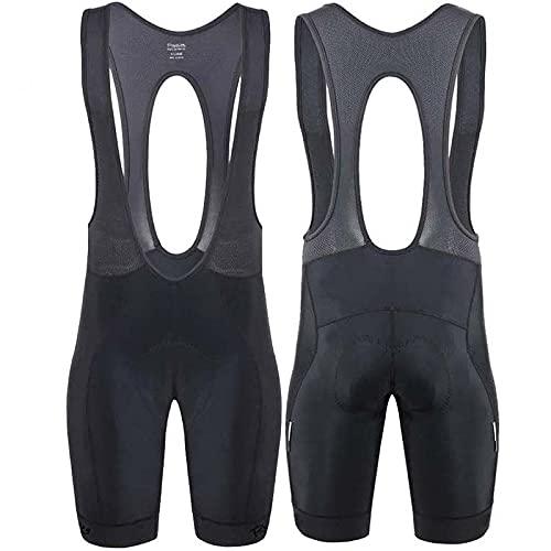 Culote Ciclismo Hombre, Pantalones Cortos para Hombres Equipo de Verano Ciclismo Bib Shorts Bike MTB High Elasticity