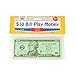 LEARNING ADVANTAGE Ten Dollar Play Bills - Set of 100 $10 Paper Bills - Designed and Sized Like Real US Currency - Teach Currency, Counting and Math with Play Money