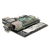 Geekworm NVMe M.2 SATA SSD ストレージ拡張ボード X876、Raspberry Pi 4B に適用