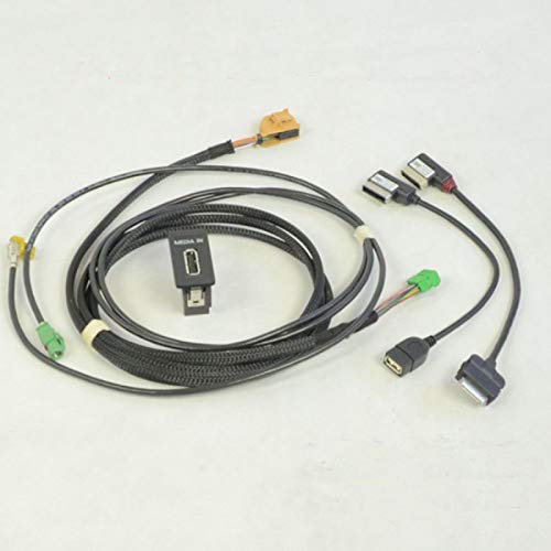 BODENLA for VW Golf 7 MK7 MIB NAV GPS AMI Connector with USB Cable