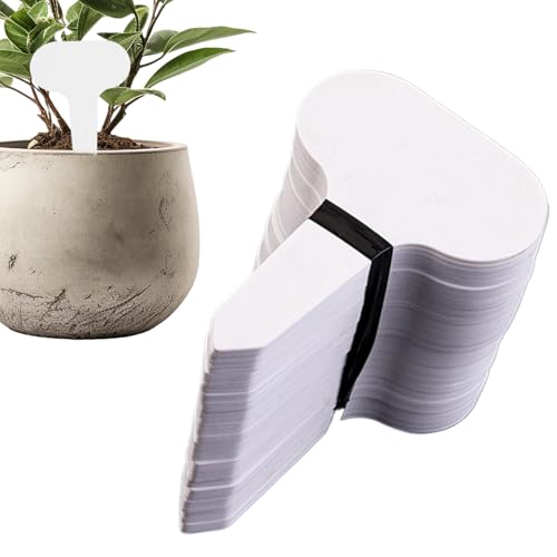 Etichette da giardino scrivibili, etichette robuste per piante, etichetta da giardino con penna, pennarelli multiuso in vaso, etichette per piante per balcone, ortaggi, vasi da fiori, arbusti