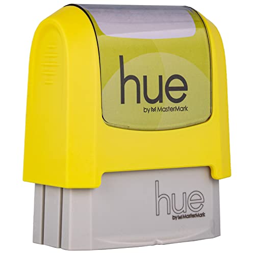 Custom Rubber Stamp - High Definition Impression - Hue By Mastermark (Small) #TOP3