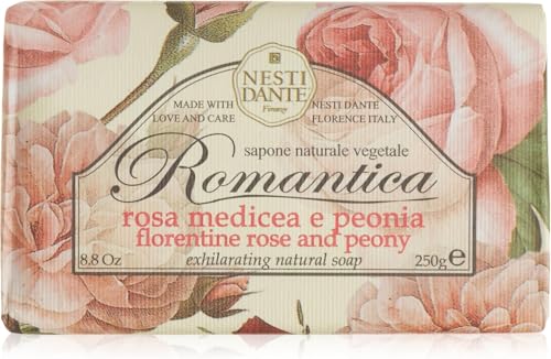 Nesti Dante Romantica Exhilarating Natural Soap - Florentine Rose & Peony 250g/8.8oz