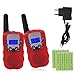 Produktbild Miavogo 2 x Walkie Talkie Set für Kinder, Funkgerät mit Akkus PMR 3 km Reichweite Funkhandy, Rot