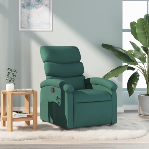 Sillón reclinable plegable Verde oscuro miniatura 2