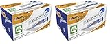 BIC Velleda 1751 ECOlutions rotuladores de Pizarra punta media - Azul, Caja de 12 unidades (Paquete de 2)