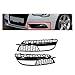 Car Front Grille Honeycomb Grille Cover Mesh Grill Compatible With Audi A5 2012 2013 2014 2015 2016 Fog Light Grille Cover