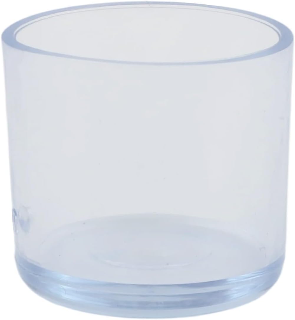 Rubber Chair Leg For Furniture Feet Protectors Anti Slip Floor Pads Table Leg Covers Round Hardwood Floor Protectors Silent Chair Glides Metal(Transparent 25mm)