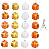Photo Gallery funomocya 20 pezzi mini zucche plastica per decorazioni autunnali addobbi da appendere per albero ringraziamento leggeri e resistenti per festa e casa Photo Gallery funomocya 20 pezzi mini zucche plastica per decorazioni autunnali addobbi da appendere per albero ringraziamento leggeri e resistenti per festa e casa