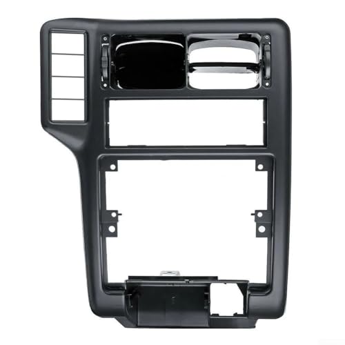 Rejilla de ventilación de aire acondicionado para consola central interior de coche, compatible con 6N1858069A y 6N1858071A para modelos 1994-2002, panel de plástico negro para flujo de aire del