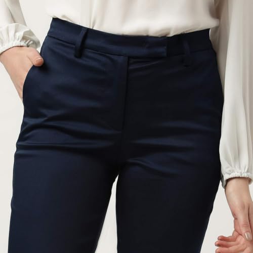 Image of Marks & Spencer Women's High Rise Slim Casual Pants