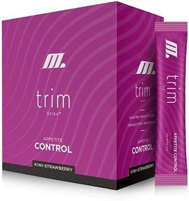 Nu Kai Wellness Trim Stick with Gift, 30 ct.- up to 60 Servings - Delicious Kiwi Strawberry Beverage - Low-Calorie - Formerly Slim Stix