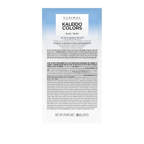 Clairol Professional Kaleidocolors, Blue, 1 oz. Hair Lightener for Dark Hair
