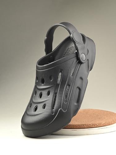 Image of layasa Men's Lightweight Classic Clogs || Sandals with Adjustable Back Strap for Men