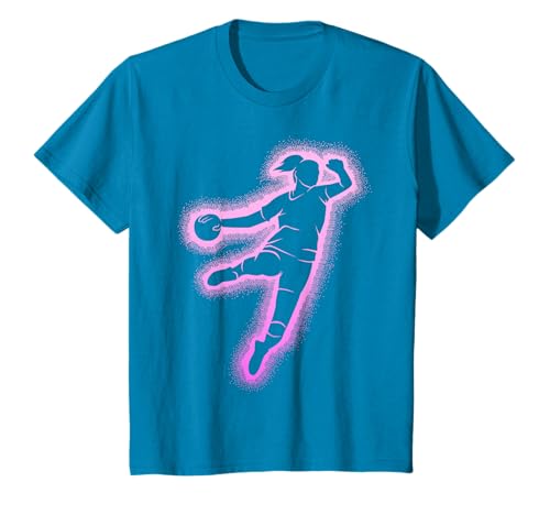 Handball Ballon de Handball Fille Femme T-Shirt
