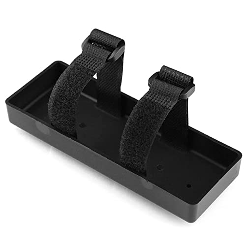 LAFEINA RC Model Car Plastic Battery Box Tray Bracket with Antiskid Tie Straps for 1/8 1/10 RC...