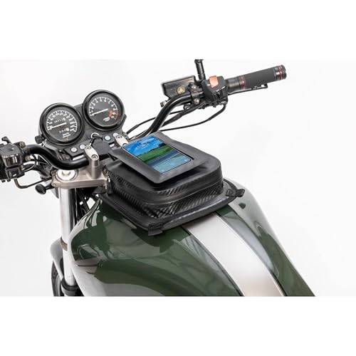 QBAG Tankrucksack Magnet Speed Bag 2 Wasserabweisend Carbonlook 3L Volumen Motorradtankrucksack