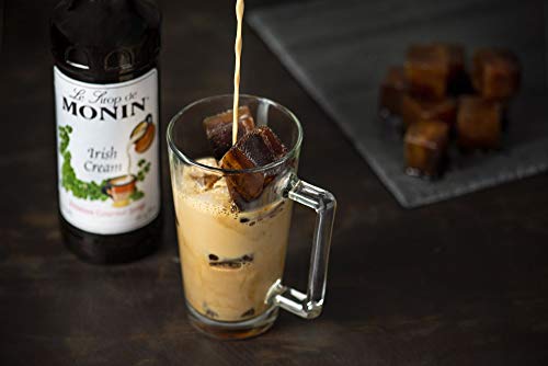 3 x Monin jarabe de crema irlandesa, botella de 25 -para cócteles, café o cocinar - Imagen 4