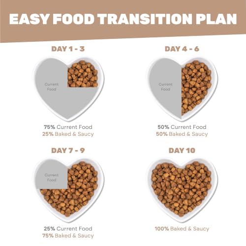I and love and you Baked & Saucy Dry Dog Food with Gravy Coating, Beef & Sweet Potato Recipe, Grain-Free, Prebiotics & Probiotics, Real Meat, No Fillers, 4 Pound Bag