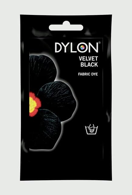 UKDD Dylon Velvet Black Hand Dye Sachet