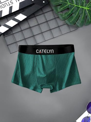 Image of CATELYN Ultra-Soft Breathable Stretch Trunks Men's Premium Printed Innerwear for Daily Comfort Men Sweatproof (Pack of 4)