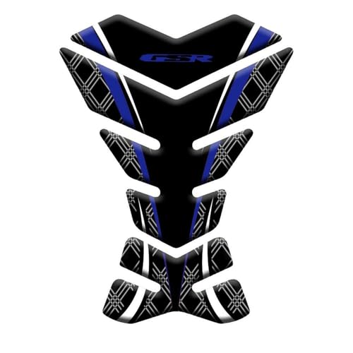 Autocollant réservoir Suzuki GSR autocollant décoratif motif arêtes poisson moto