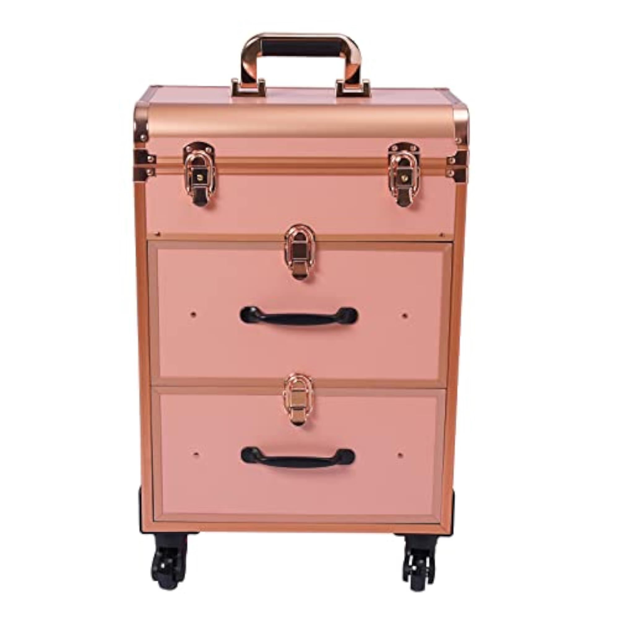 Travel Makeup Case Rolling Organizer