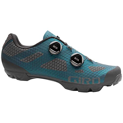 Image of Giro Sector Men's Mountain Bike Shoe, Harbor Blue Anodized, US10.5-11 / EU 44.5