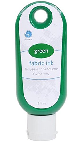 Silhouette Fabric Ink, Green
