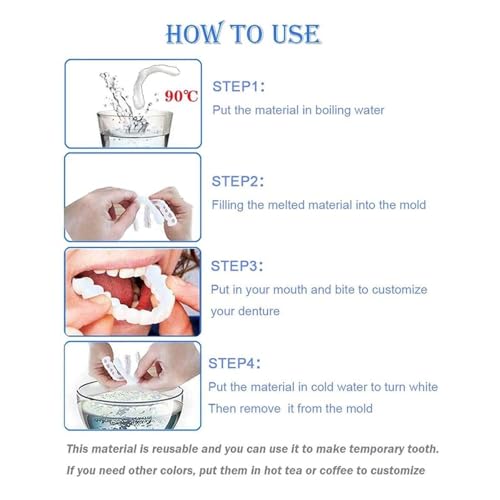 Image of 2 Pairs, Adjustable Nature and Comfortable,Regain Confident Smile