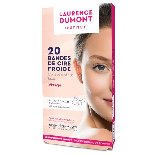 Laurence Dumont 20 bandes de cire froide Visage - Tous types de peaux : Peau lisse et douce
