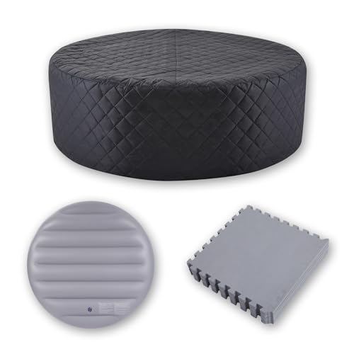 Cobertor Térmico Redondo para Jacuzzi de 82 pulgadas miniatura 1