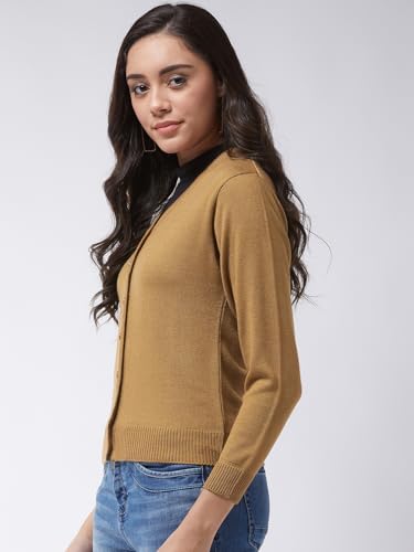 Image of Pivl Womens Winter Season V Neck Full Sleeves Sweater /Cardigan