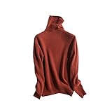 【Klassisches Design】 Der Strickpullover Classic / Half Rollkragen / Design, elastische Passform, hält Sie bei kaltem Wetter warm. Einfarbiger, leichter, weicher, gerippter, gestrickter Pullover, höhere Passform, absoluter Herbst- und Winter-Must-Have-Artikel.