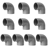 [Kompatibilität] PVC fittings und rohre sind aus strukturellem Kunststoff, kompatibel mit PVC Rohren, kann mit anderen Materialien wie Stahl, Kupfer oder Gusseisen verbunden werden.