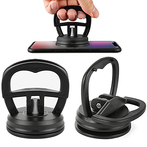 2 unidades de ventosa YUTOU Dent ventosa extractor de ventosa Set de herramientas de extracción Heavy Duty ventosa para teléfono móvil, tableta, pantalla LCD, herramienta de reparación (negro)